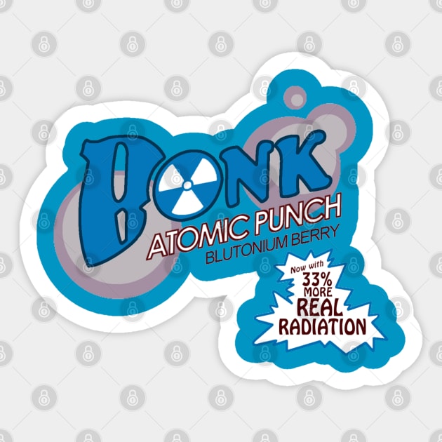 Bonk Atomic Punch OFFICIAL (BLU) Sticker by The_RealPapaJohn